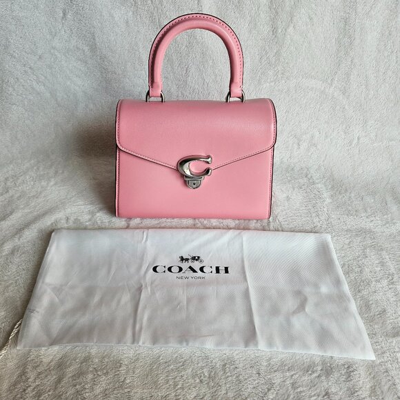 Coach Handbags - New w/o Tags Coach Pink Sammy Top Handle Bag (minor flaw)